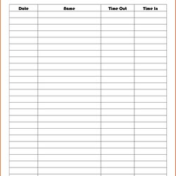 Champion Spectacular Microsoft Excel Sign In Sheet Template Planner Spreadsheet