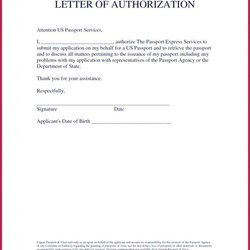 Sample Of Authorization Letter For In Word Docs Format Latter Authority Signatory Giving Permission Name