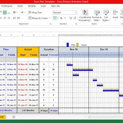 Outstanding Project Plan Template In Excel Free Engineering Management