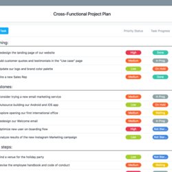 Superlative Templates To Help You Plan And Manage Your Next Project Template Cross Functional Simple