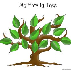 Outstanding Family Tree Template Rich Image And Wallpaper Leaves Clip Blank Templates Empty Members Trees