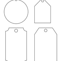 Capital Best Free Printable Template For Gift Tags At Templates