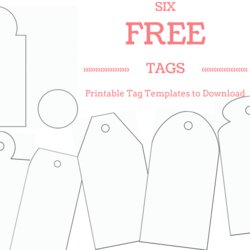 Sterling Free And Whimsical Printable Gift Tag Templates Template Customize