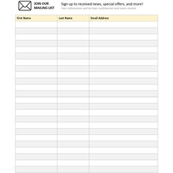 Smashing Sign Up Sheet In Templates Word Excel Overtime Volunteer Example Clarity Forms Email