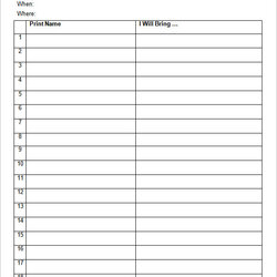 Very Good Free Sample Sign Up Sheet Templates In Ms Word Apple Pages Template Excel Online