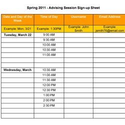 Supreme Sign Up Sheet In Templates Word Excel Template Volunteer Printable Form