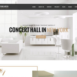 Sterling Eye Catching Interior Design Website Templates Template Arc Find Business Architecture