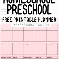 Cool My Simple Preschool Lesson Plan Template