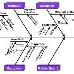 High Quality Cause Effect Diagram For The Certified Engineer Method Improvement Defect