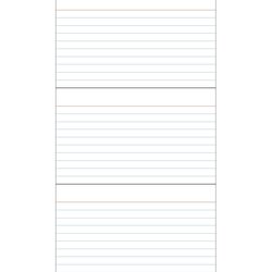 Preeminent Simple Note Card Templates Designs Template