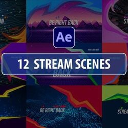 Fine Stream Scenes After Effects Free Templates Premiere Pro Broadcast Packages Project Template Category