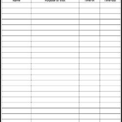 Champion Sign In Sheets Sheet Template Up