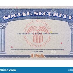 Brilliant Editable Social Security Card Template