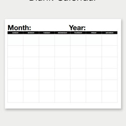 Superb Fill In Blank Calendar For Planning Pertaining Monthly Sunday Start To