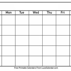 Magnificent Printable Fill In Calendar Template Design Calendars Calender Regarding Fri Mon Blank