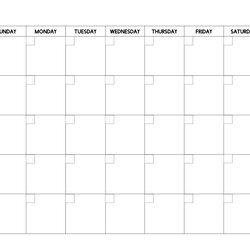 Fine Blank Calendar To Fill In Best Example Get