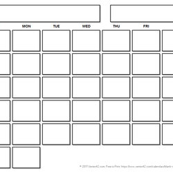Matchless Printable Fill In Calendar By Month Free Blank Template Calendars