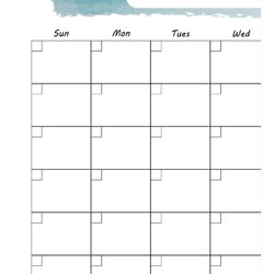 Superior Blank Calendar Compressed Learning