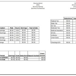 Download Free Pay Stub Template For Microsoft Word Or Excel Database Ms Office Large