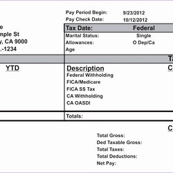 The Highest Quality Blog Paycheck Stub Template Excel Elegant Sample Free Of