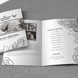Superlative Funeral Brochure Template Design Download Graphic Cloud Word Program Service Memorial Order Info