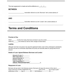 Wizard Editable Download Personal Loan Agreement Template Word Private Sample Repayment Forms Blank Loans