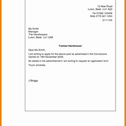 Excellent Email Cover Letter With Resume Example