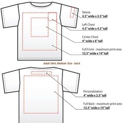High Quality Shirt Design Dimensions