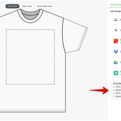 Champion Shirt Design Size And Placement Tips Guide Once You Open In Edit Mode