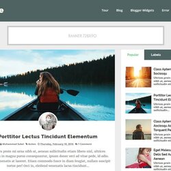 Out Of This World Best Free Responsive Blogger Templates Author Strip