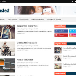 Capital Free Blogger Templates Ready User Friendly Responsive Fastest Template