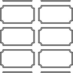 Matchless Free Printable Tickets Templates Ticket Editable