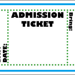 Peerless Tickets Fake Transparent Free For Download On Ticket Template Admission Printable Clip Admit Concert