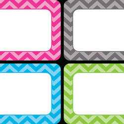 Free Name Tag Template Printable Templates Chevron Tags Labels Pack Teacher Created For Teachers