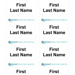 Magnificent Free Name Tag Badge Templates Template