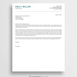 Super Free Cover Letter Templates For Microsoft Word Download Ats Resume Format Friendly Letters Emily