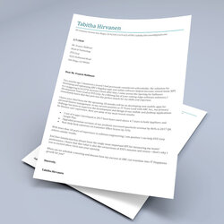 Champion Cover Letter Templates For Microsoft Word Free Download Template Blue