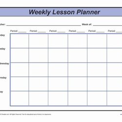 Excellent Best Of Preschool Lesson Plan Template In With Images