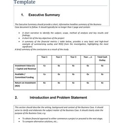 Exceptional Simple Business Case Templates Examples Format Study Template Write Writing Analysis Proposal