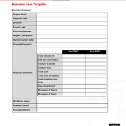 Superlative Simple Business Case Templates Examples Template Lab