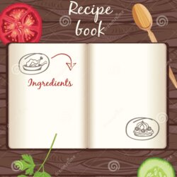 Best Cookbook Templates For Free And Premium Recipes Template