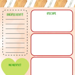 Supreme Build Your Own Cookbook For The Family Template