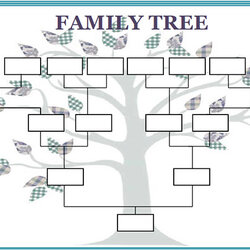 Family Tree Template Word Business Blank Printable Templates Siblings Editable Kids Excel Example Sheets