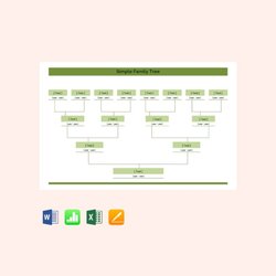 Champion How To Create Family Tree In Microsoft Word Tutorial Free Template Simple Templates Print Ms Make