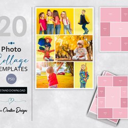 Capital Digital Photo Collages Templates Collagen