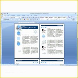 Matchless Microsoft Office Word Templates Free Download Of Job Aid Newsletters Resume The Top