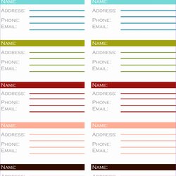 Tremendous Printable Telephone Address Book Template Templates Phone Excel Luxury Free Of