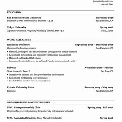 Legit Free Printable Resume Templates In Job Functional