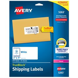 The Highest Standard Avery Shipping Address Labels Laser Printers