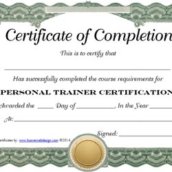 Tremendous Free Training Certificate Templates Word Template Wonderful Link